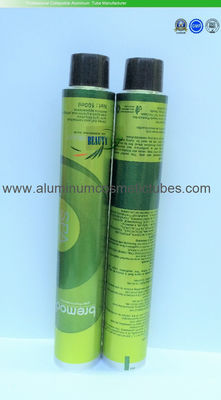 China Flexible Body Cream Aluminum Cosmetic Tubes 80ml Offset Printing Non - Reactive Nature supplier